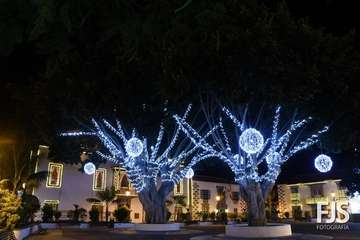 La Navidad ya ilumina Telde/Francisco Javier Santana y Antonio Alí.